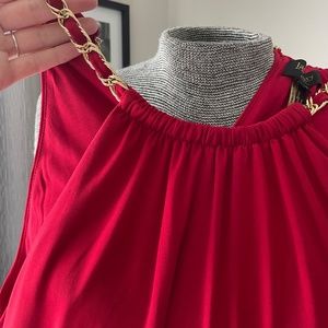 Laundry by Shelly Seal. Classy Red halter style jumpsuit. Size 10 NWT